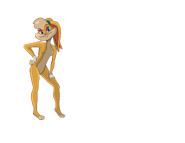 Lola bunny amy pose 7 render v1d