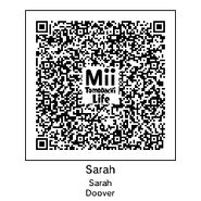 QR Tomodachi Sarah Doover