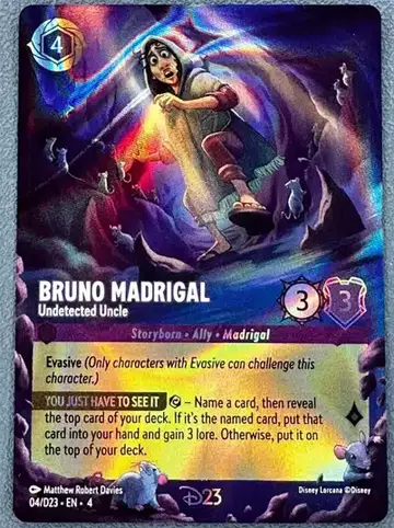 bruno lorcana card 000 Bruno Madrigal main image 1