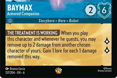 Baymax - Personal Healthcare Companion | Lorcana Wiki | Fandom
