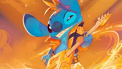Stitch - Rock Star (Enchanted) | Lorcana Wiki | Fandom
