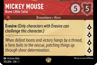 Mickey Mouse - Musketeer | Lorcana Wiki | Fandom