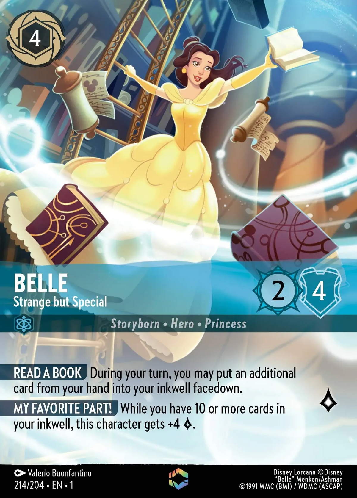 ベル　BELLE Disney Lorcana プレイマット　未開封 新品未開封】ロルカナ ベル プレイマット - メルカリ