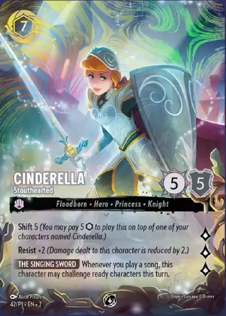 Cinderella - Stouthearted (Disney Lorcana Challenge