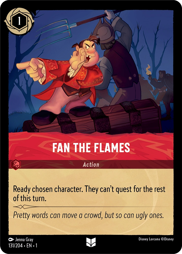 Fan the Flames Lorcana Wiki Fandom
