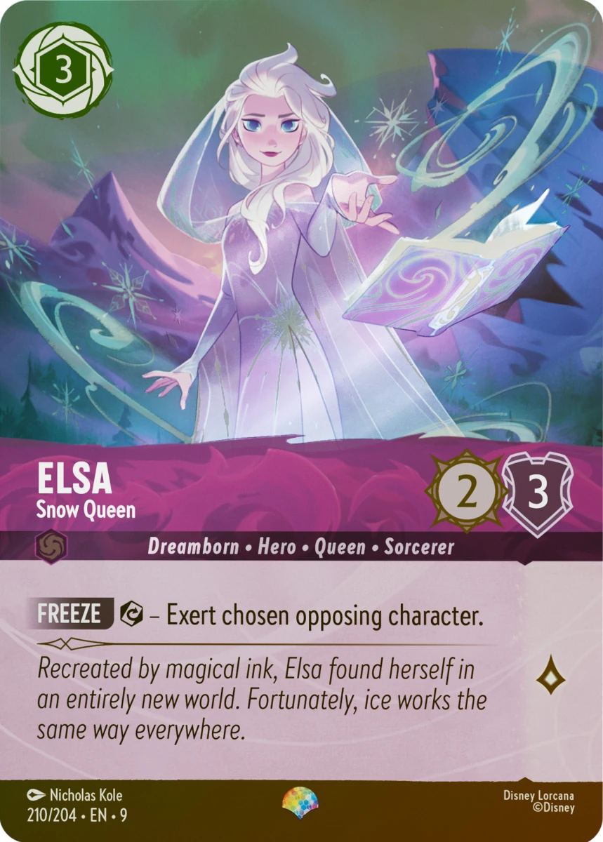 Elsa - Snow Queen (Epic) | Lorcana Wiki | Fandom Elsa - Snow Queen (Epic) | Lorcana Wiki | Fandom