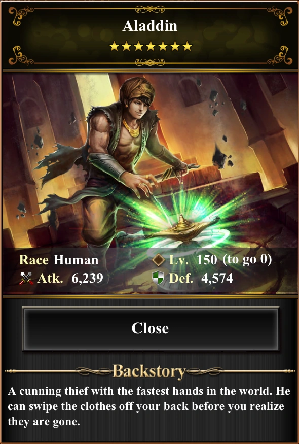 Aladdin | Lord of the Dragons Wiki | Fandom