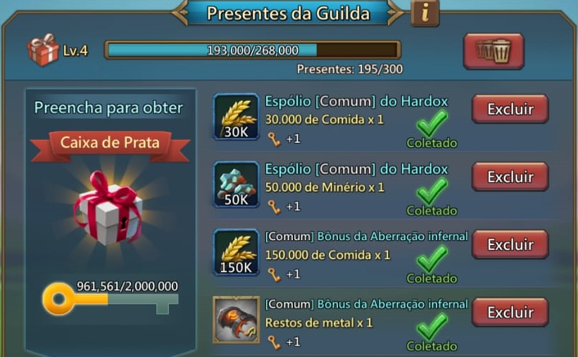 lista dos monstros lords mobile