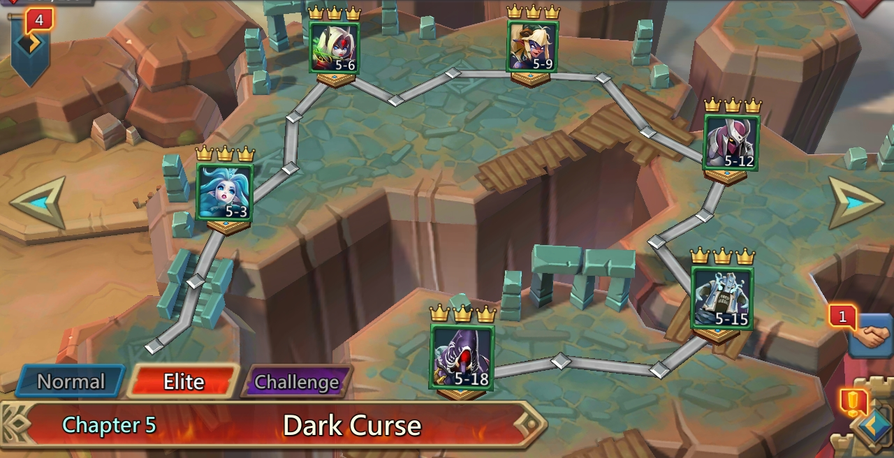 Resources and darkness added to maps .  : r/ lordsmobile