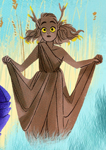 Type unknown, possibly a dryad (one of Demeter's employees, seen in episode 96)