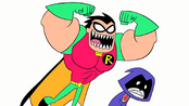 Nov2-14-Robin-Intimidating-Raven