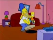 Gag del sofá de "Raging Abe Simpson and his Grumbling Grandson in "The Curse of the Flying Hellfish""