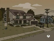 La casa de los Simpons en 1938.