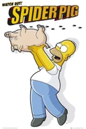 Homer con Spider-Pig