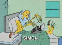 Sam al Estilo Simpson