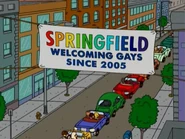 Homosexuales llegando a Springfield