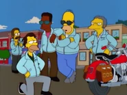 Homero y los "Hells Satan".