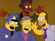 Los Borbotones aun con Clancy Wiggum