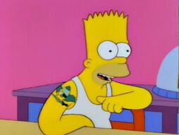 Bart en "Lisa's Wedding"