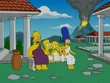 Gag del sofá de "Homer and Lisa Exchange Cross Words"