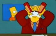 Kent Brockman hace lo que se le antoja
