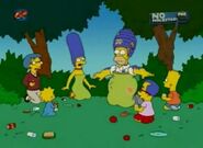 Homer haciendo el ridículo