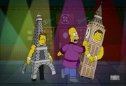 Homer quiere franceses e ingleses (según la carta falsa de Moe)