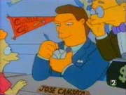 Jose Canseco version Simpsons