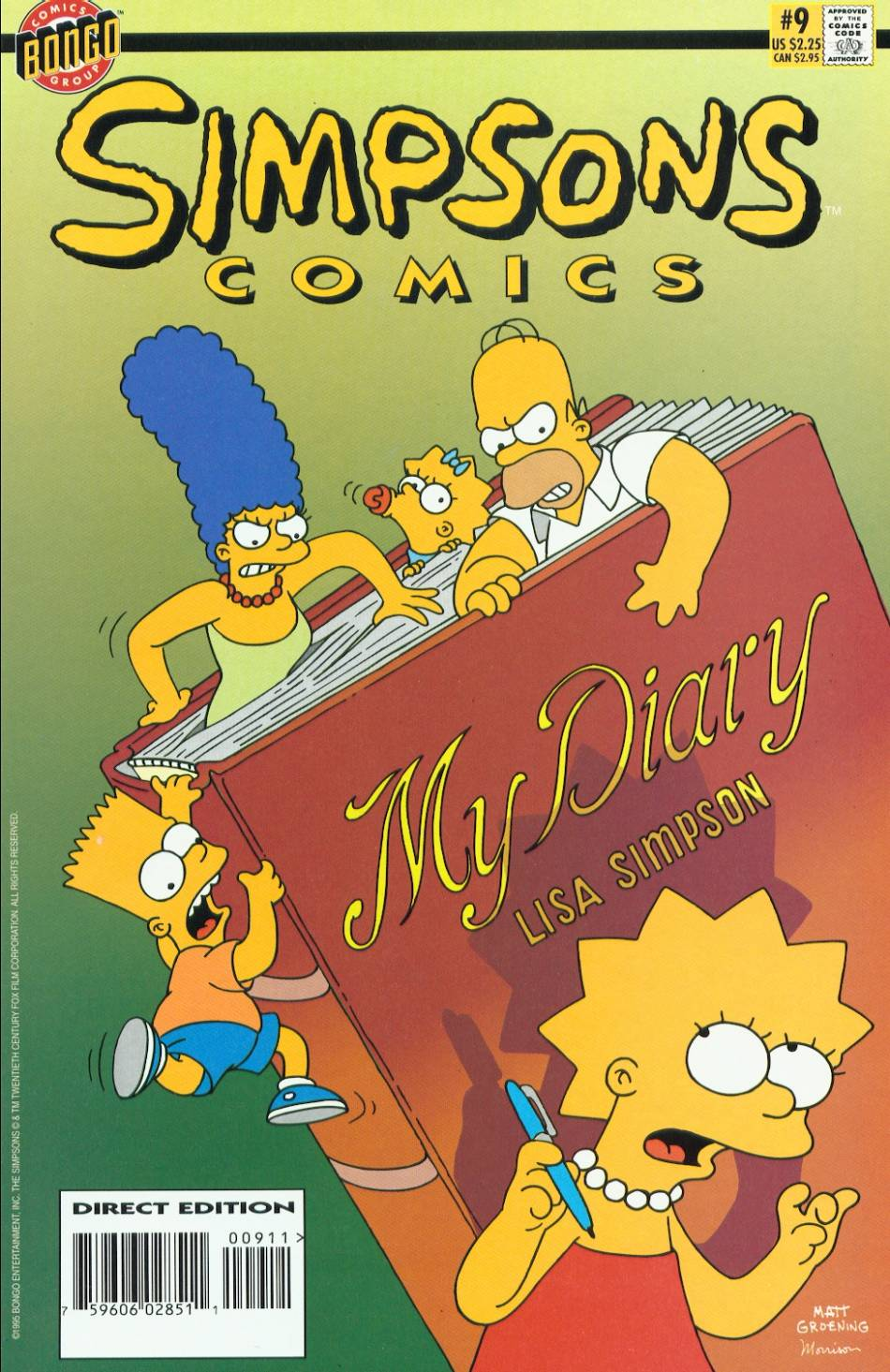 Simpsons Comics 9 Simpson Wiki En Español Fandom