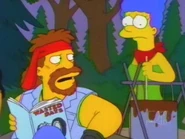 Marge y los verdaderos "Hells Satan".