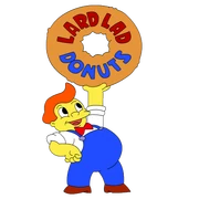 Lard Lad, la mascota de la empresa