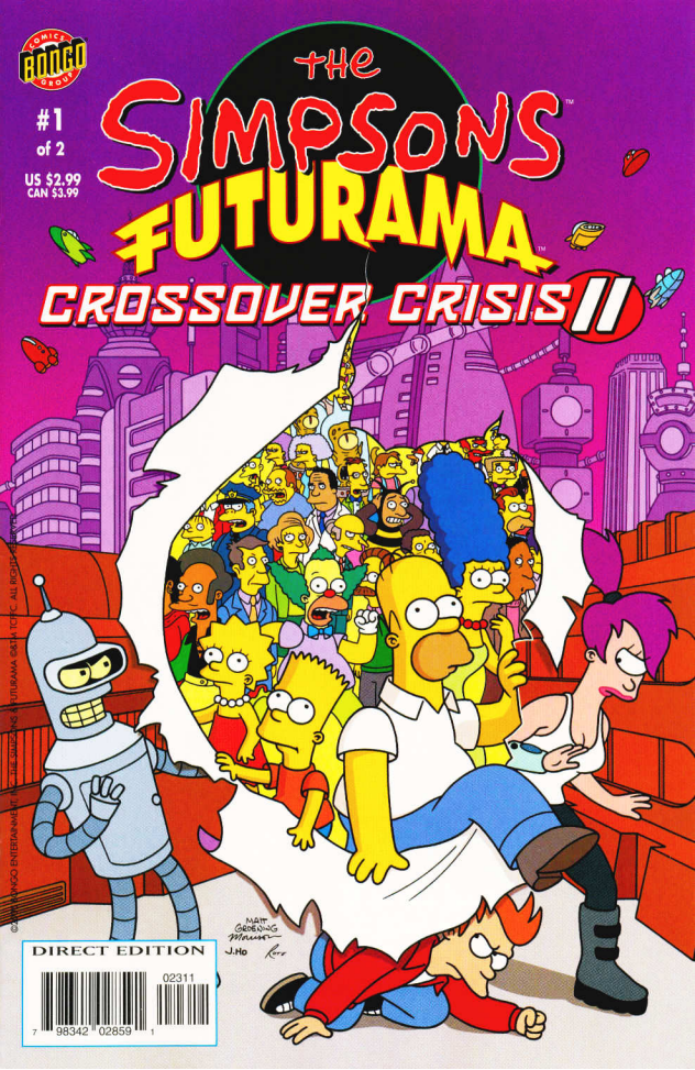 The Simpsons Futurama Crossover Crisis Ii Simpson Wiki En Español Fandom
