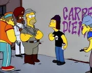 Hablando con Jimbo.