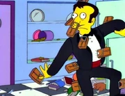 Lo que realmente la paso al camerero.