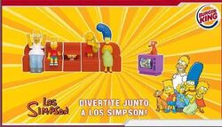 Muñecos de los simpson burger king hot sale