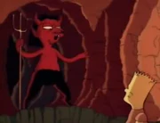 Bart y el demonio.