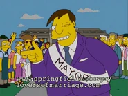 El alcalde invita a homosexuales a Springfield