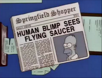 Episodio: The Springfield Files Enunciado:
