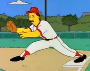 Donald Arthur Mattingly en los Simpson.