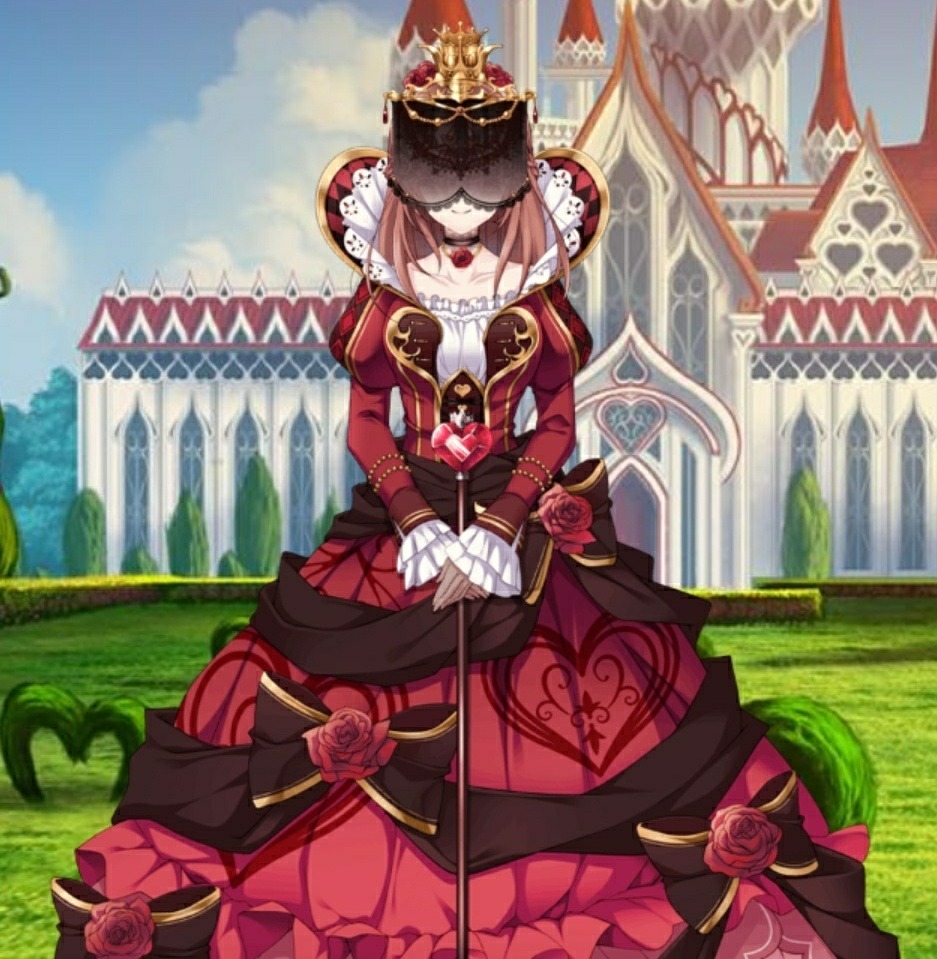 anime queen of hearts alice in wonderland