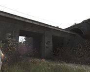 Railway bridge in the middle of the map