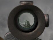 Akm 74-2 - fully equipped scope view (Lost Alpha DC v1.4002)