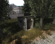 Shortcut entrance to the hideout (found right at the bottom of the staircase)