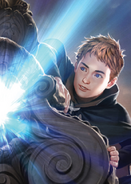 Dex on the cover of Book 1: Keeper of the Lost Cities