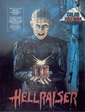 Hellraiser Metal Wall Plaque - 6x8 Inch Horror Movie Sign For