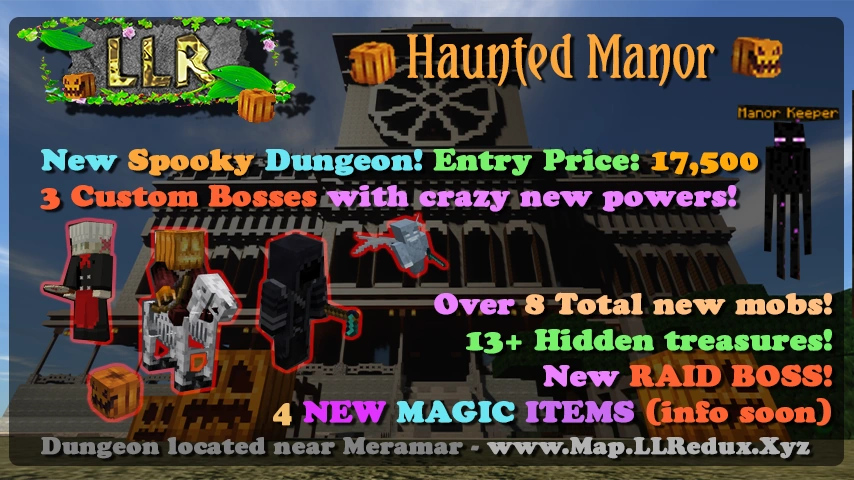 Haunted Manor Dungeon | Lost Lands Redux (Minecraft Server) Wiki | Fandom