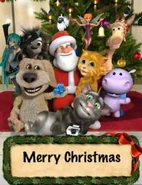 Miku seen in unused photo of Talking Santa Meets Ginger