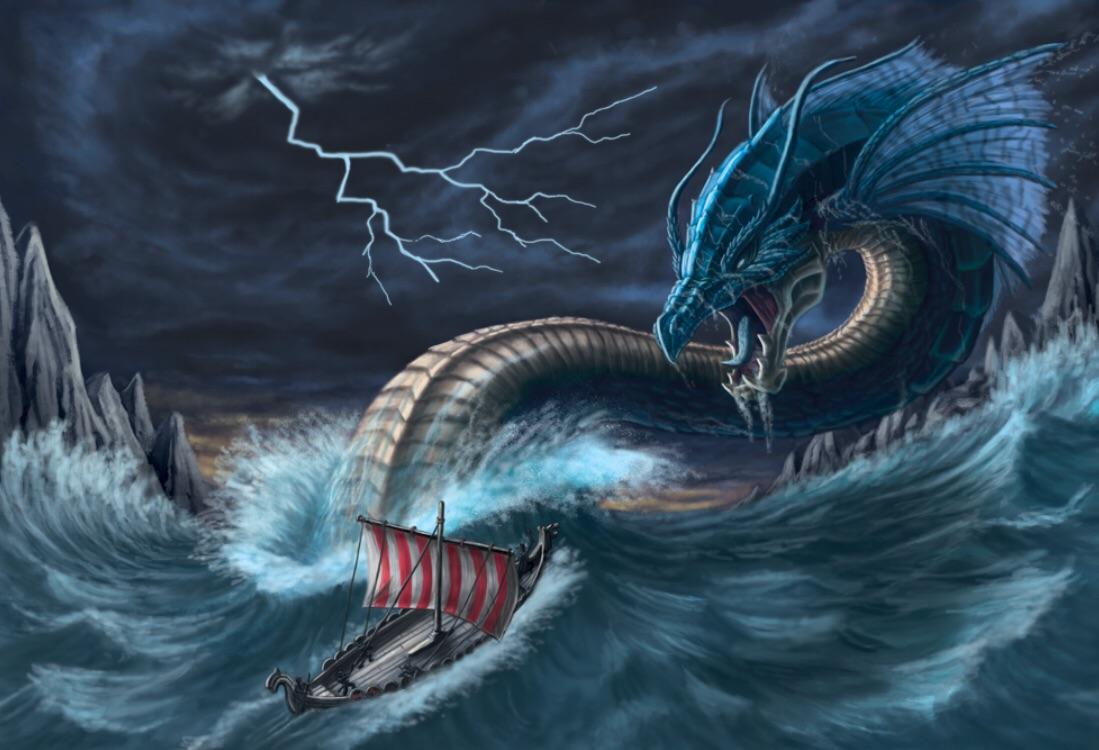 SEA SERPENTS: MONSTERS OF THE MYTHOLOGICAL DEEP. - Feel No Pain