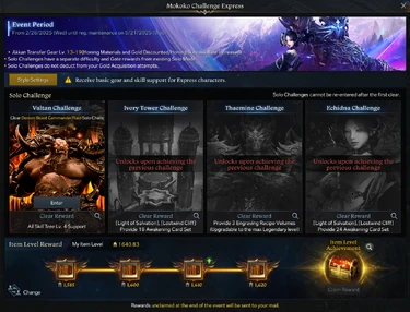 Mokoko Challenge Express - Lost Ark Wiki