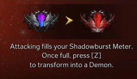 Shadowhunter specialty info